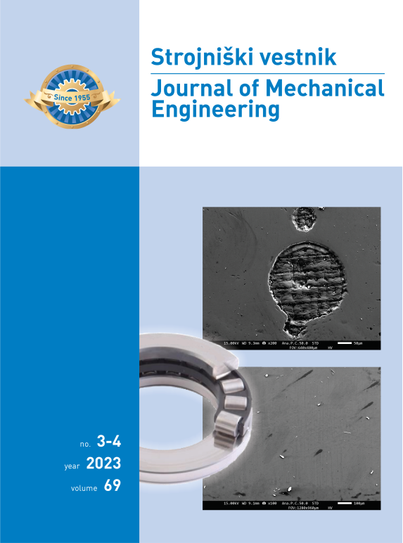 					View Vol. 69 No. 3-4 (2023): Strojniški vestnik - Journal of Mechanical Engineering
				
