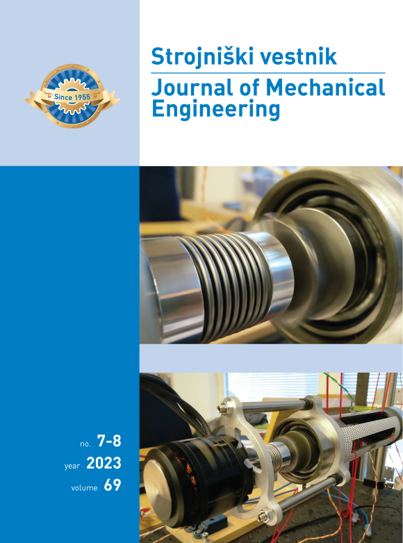 					View Vol. 69 No. 7-8 (2023): Strojniški vestnik - Journal of Mechanical Engineering
				