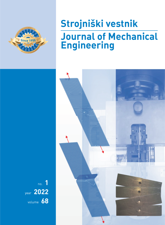 					View Vol. 68 No. 1 (2022): Strojniški vestnik - Journal of Mechanical Engineering
				
