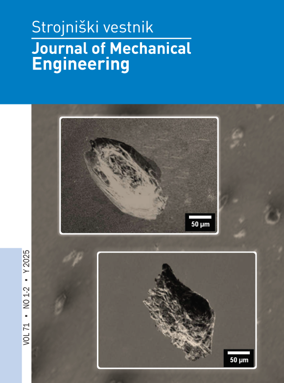 					View Vol. 71 No. 1-2 (2025): Strojniški vestnik - Journal of Mechanical Engineering
				