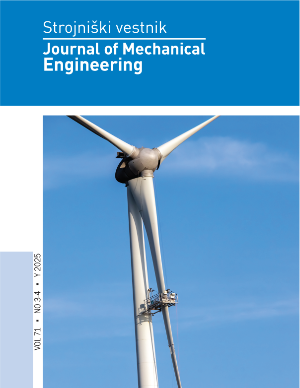 					View Vol. 71 No. 3-4 (2025): Strojniški vestnik - Journal of Mechanical Engineering
				
