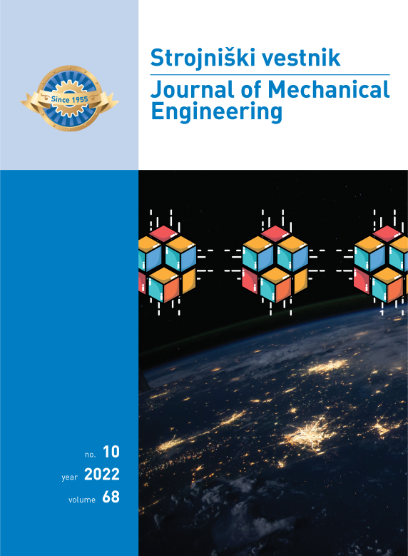 					View Vol. 68 No. 10 (2022): Strojniški vestnik - Journal of Mechanical Engineering
				